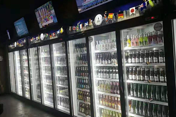 Glass Door Cold Room